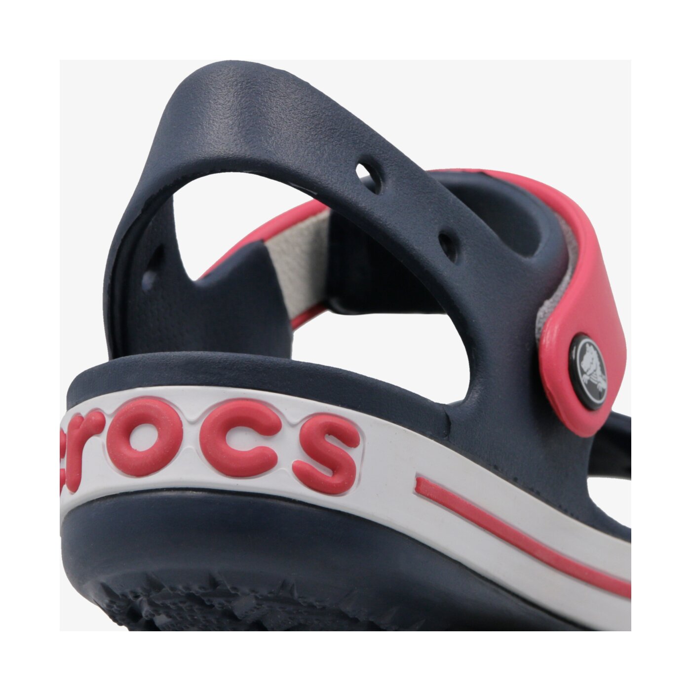 Детски чехли и сандали CROCS CROCBAND SANDAL KIDS 12856485i цвят тъмносин