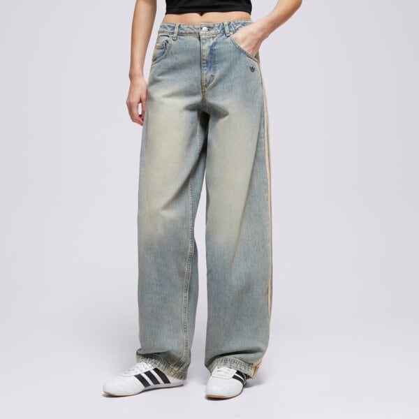 Дамски панталони ADIDAS ПАНТАЛОНИ P ESS DENIM PNT jy2868 цвят син