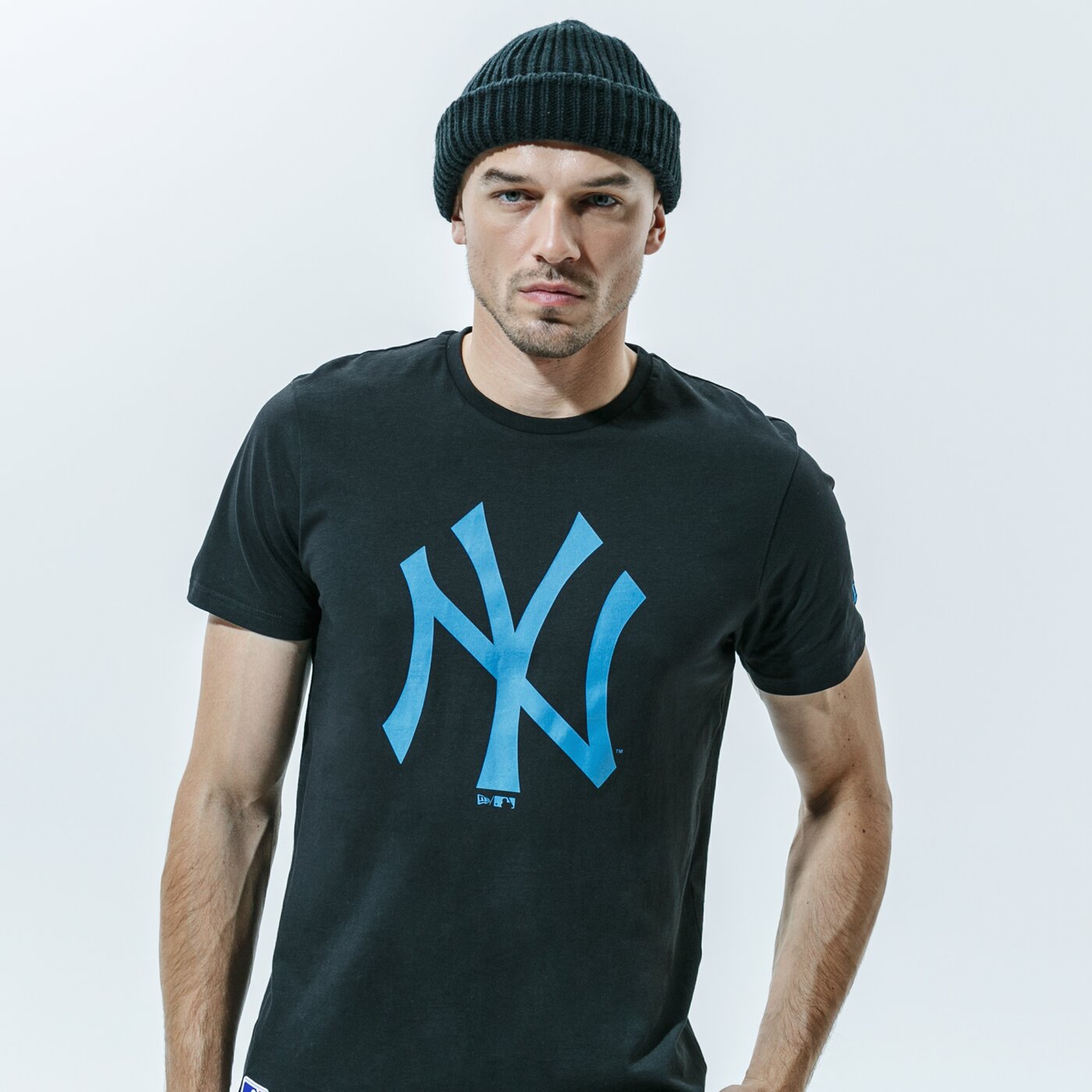 Мъжка тениска NEW ERA ТЕНИСКА MLB SEASONAL TEAM LOGO TEE NEYYAN BLKDTL 12485707 цвят черен