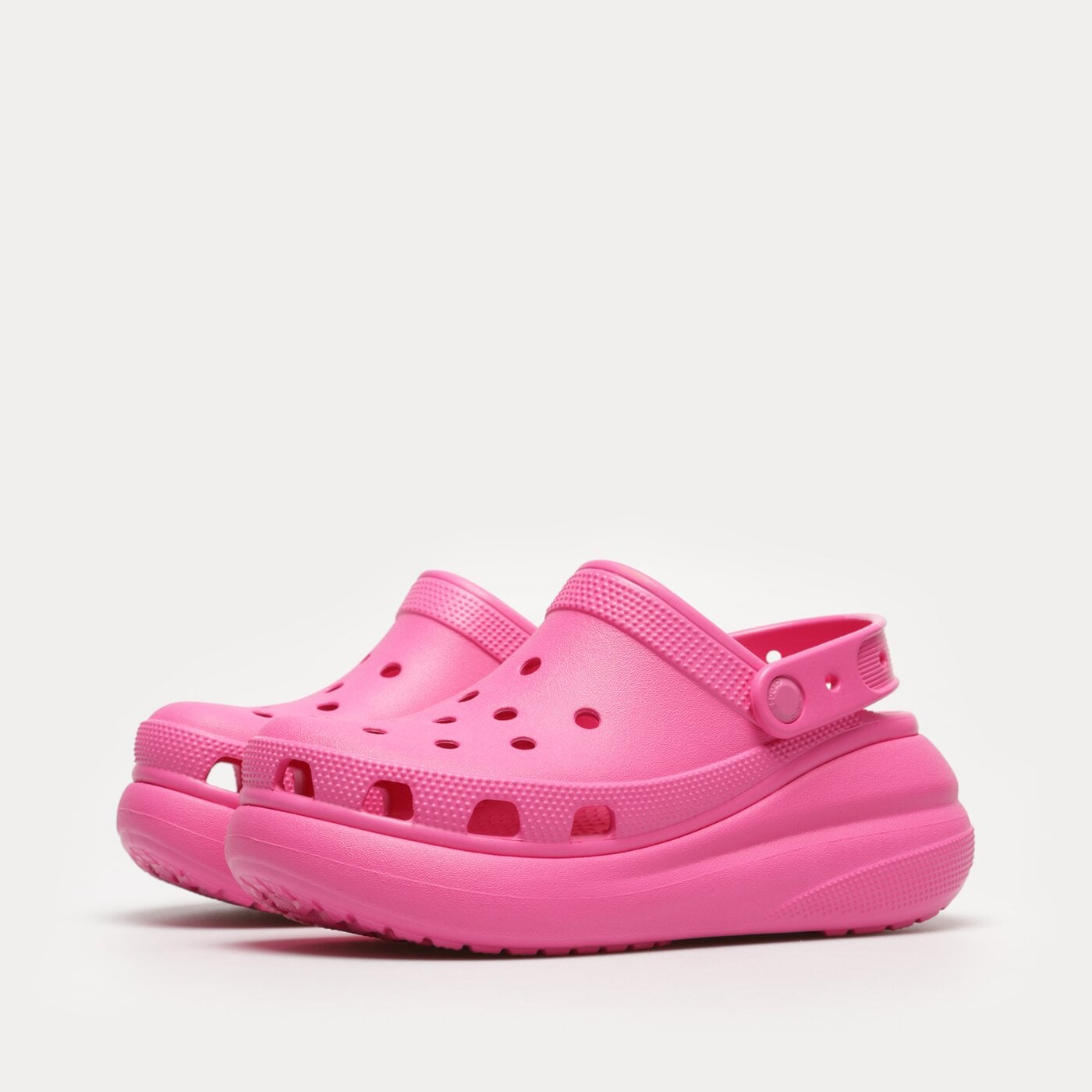 Дамски чехли и сандали CROCS CLASSIC CRUSH CLOG 207521-6ub цвят розов