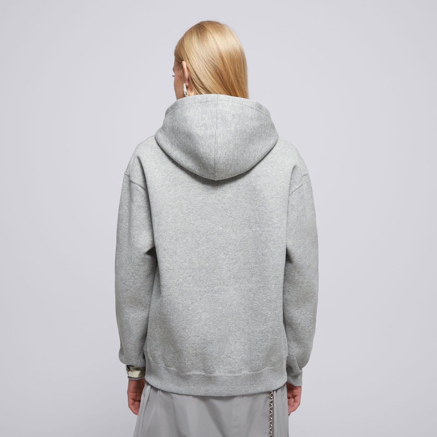 Дамски суичър JORDAN СУИТЧЪР С КАЧУЛКА W J BRKLN FLC PO 24 fv7071-063 цвят сив