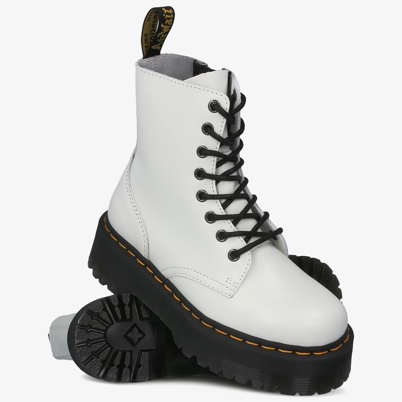 Дамски боти DR. MARTENS JADON  15265100 цвят бял