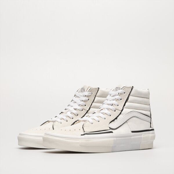 Мъжки маратонки VANS SK8-HI RECONSTRUCT vn0005ukqjm1 цвят бял