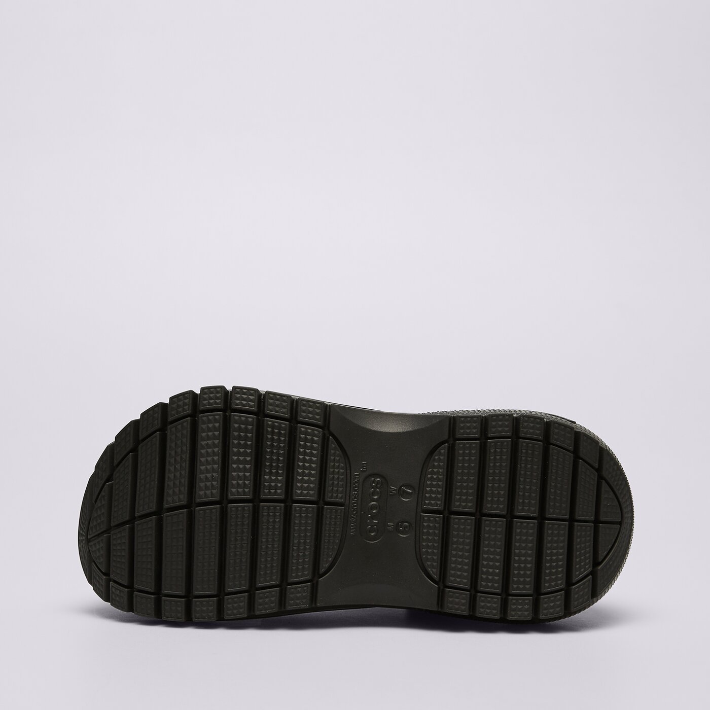 Дамски чехли и сандали CROCS CLASSIC MEGA CRUSH CLOG 207988001 цвят черен