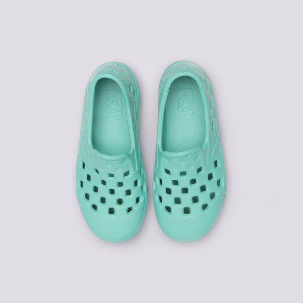 Детски маратонки VANS TD SLIP-ON TRK vn0a4uvhz6r1 цвят зелен