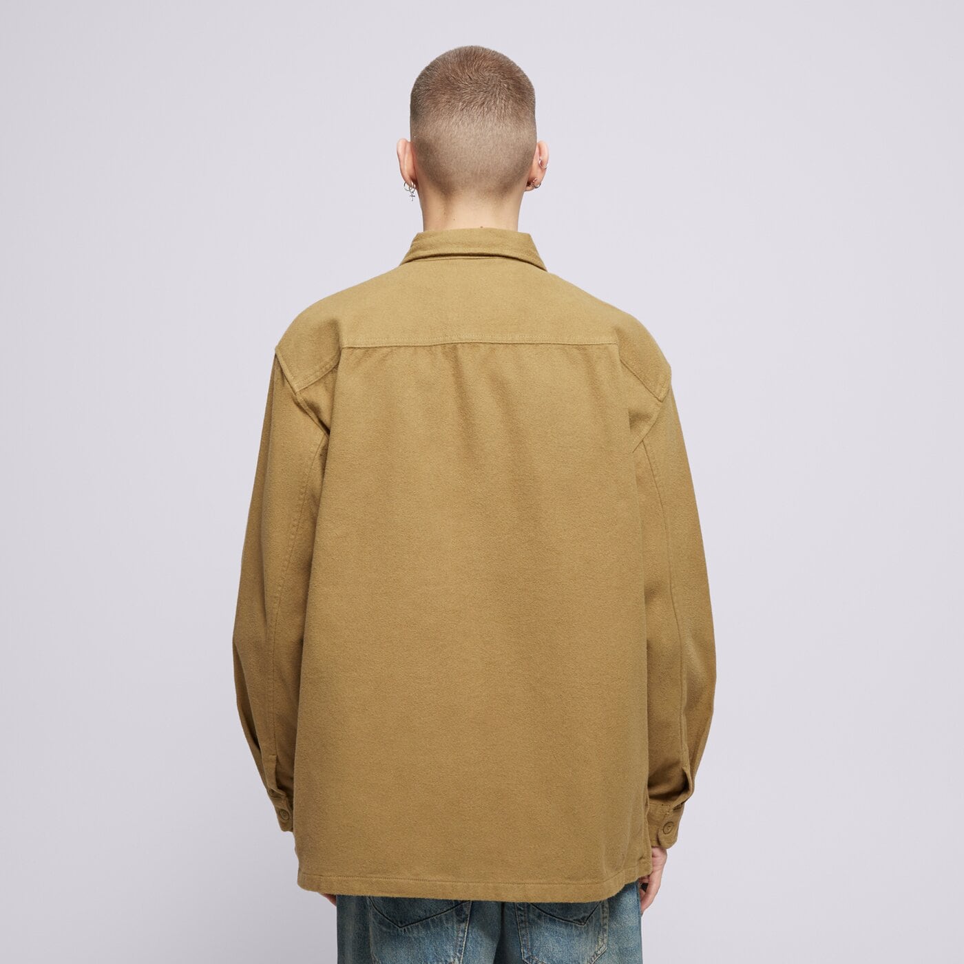 Мъжко зимно яке VANS ЯКЕ COLEGROVE SHACKET vn000jvbcuq цвят кафяв