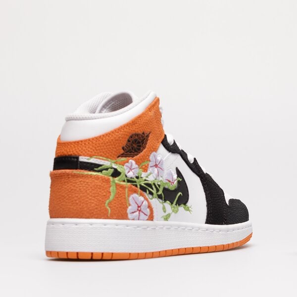 Детски маратонки AIR JORDAN 1 MID SE GDN GG  dq8390-100 цвят бял