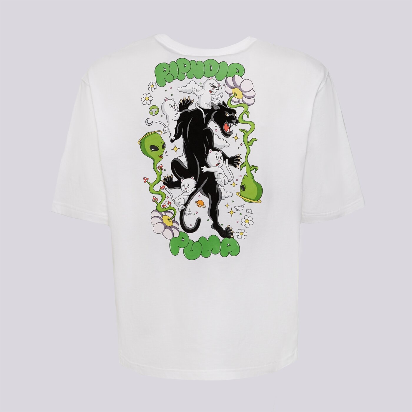 Мъжка тениска PUMA ТЕНИСКА PUMA X RIPNDIP BOXY GRAPHIC TEE 632413 02 цвят бял
