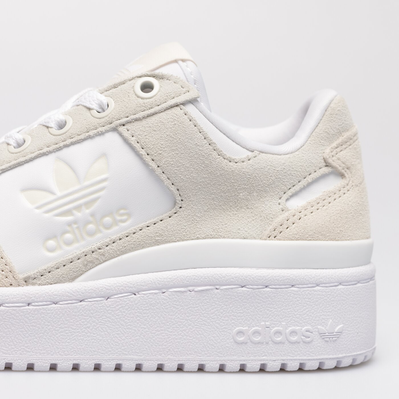 Дамски маратонки ADIDAS FORUM BOLD W gy8198 цвят бял