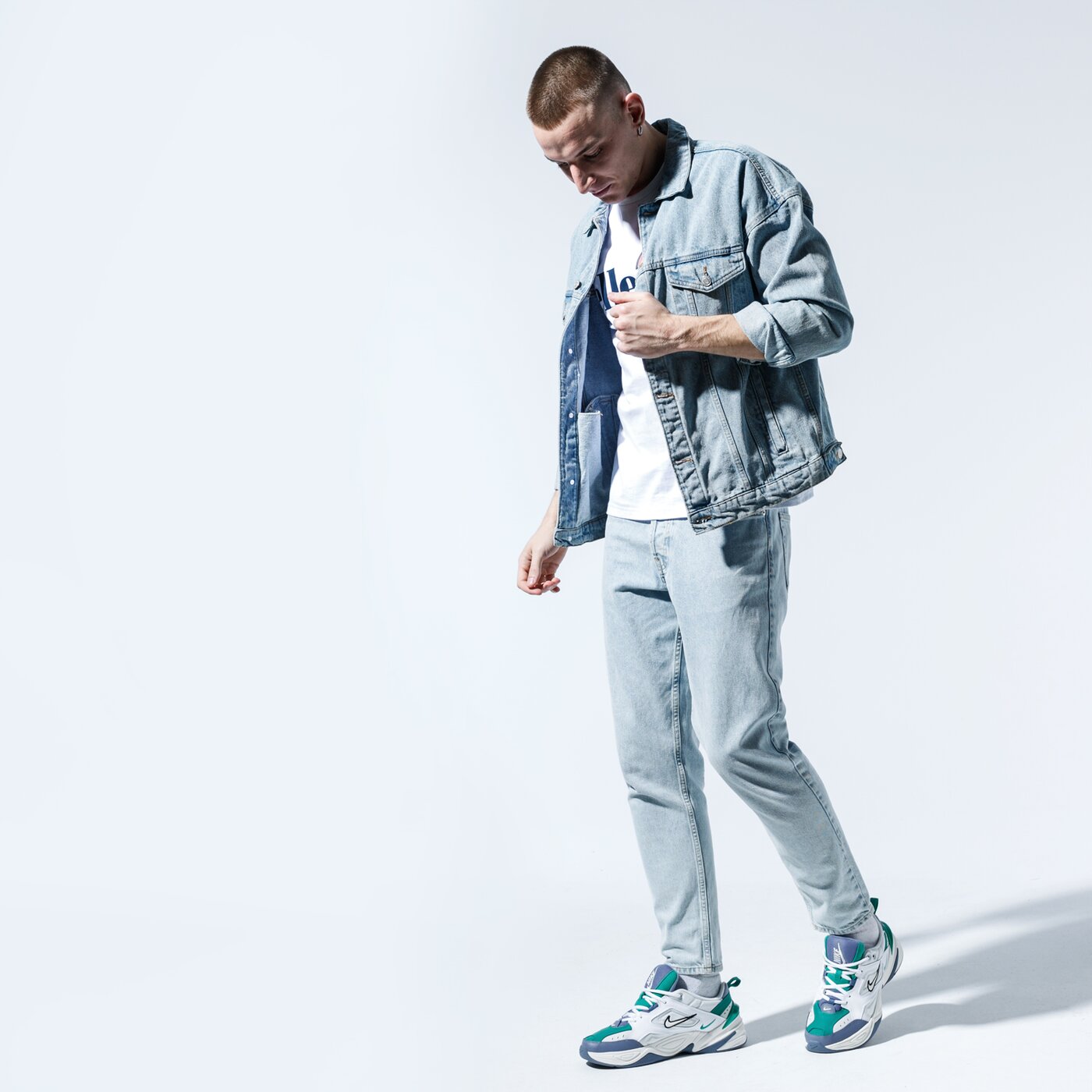 Мъжка тениска ELLESSE ТЕНИСКА SL PRADO WHT shc07405908 цвят бял