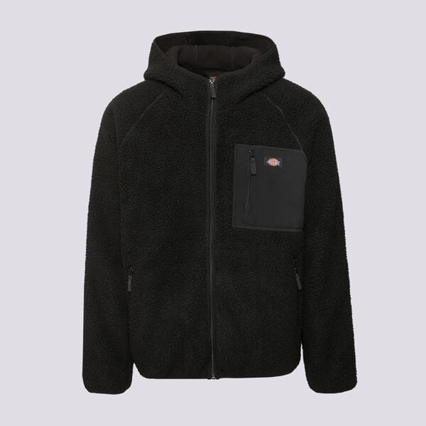 Мъжко зимно яке DICKIES ЯКЕ CENTRAL HIGH PILE HOODED dk0a87nvblk1 цвят черен