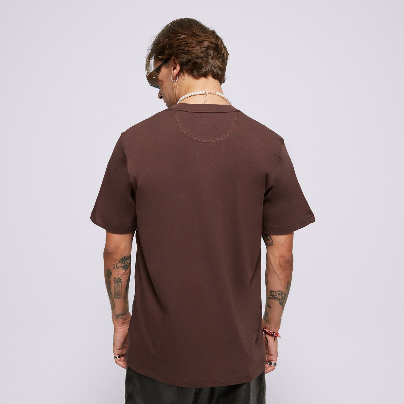 Мъжка тениска ADIDAS ТЕНИСКА ESS TEE iz2100 цвят кафяв