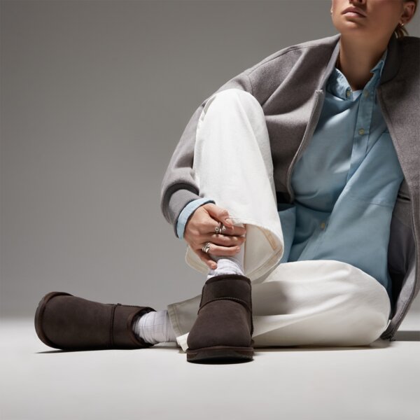 Дамски кежуал EMU AUSTRALIA STINGER MICRO  w10937chocolate цвят кафяв