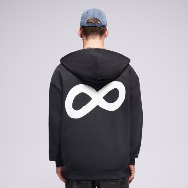 Мъжки суичър PROSTO СУИТЧЪР СЪС ЗАКОПЧАВАНЕ   ZIP HOODIE INFINITY BLACK kl252mswe2141 цвят черен
