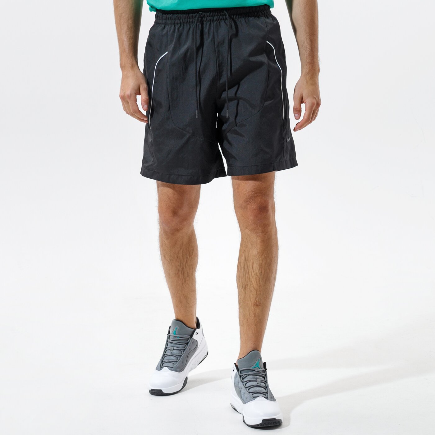 Мъжки къси панталони NIKE ШОРТИ THROWBACK NBA cv1862-011 цвят тъмносин