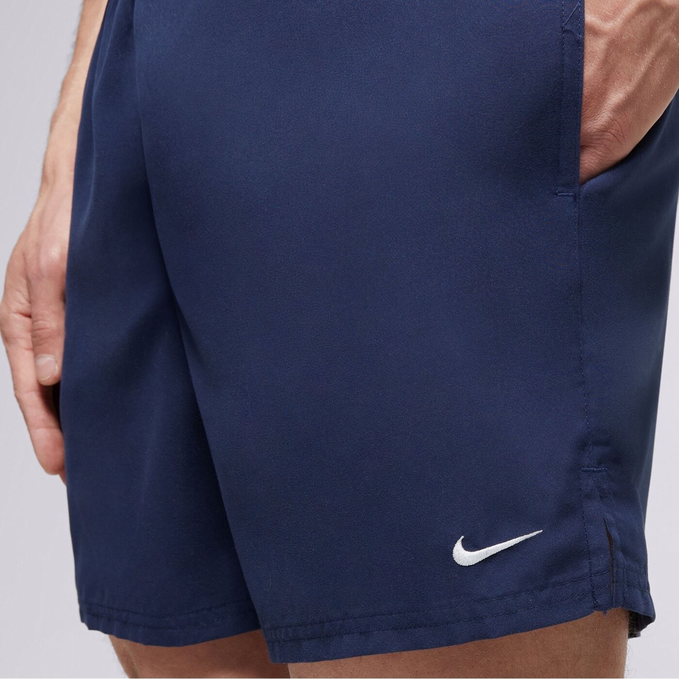 Мъжки къси панталони NIKE SWIM ШОРТИ ESSENTIAL 5" nessa560-440 цвят тъмносин