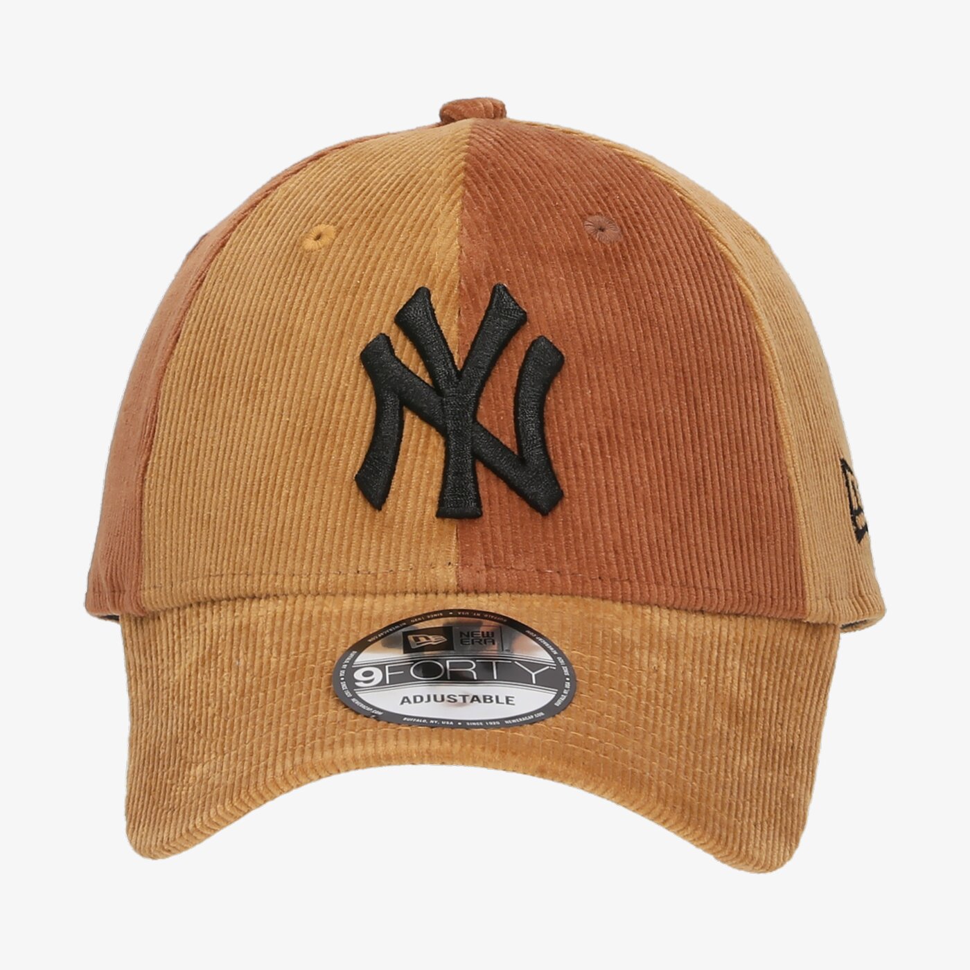 Мъжка шапка с козирка NEW ERA ШАПКА CORD 940 TAN NEW YORK YANKEES TAN 60222483 цвят кафяв