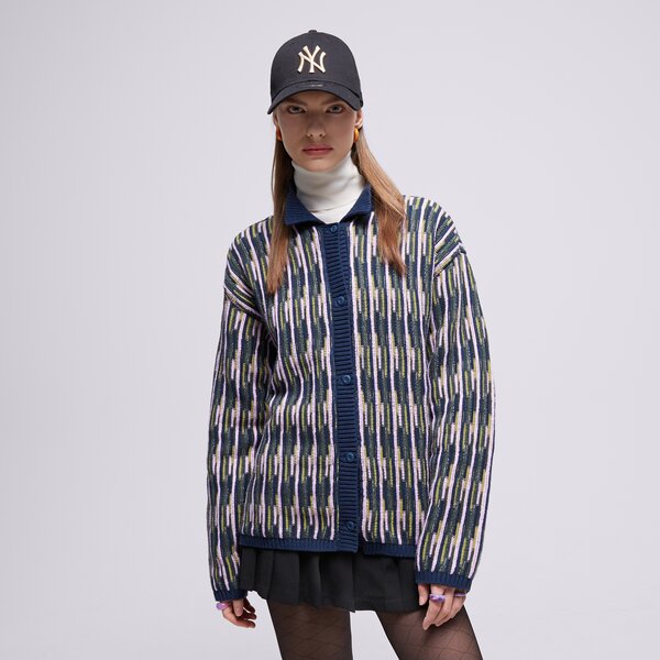 Дамски суичър VANS ПУЛОВЕР ALTA CHUNKY KNIT CARDIGAN vn000f6zlkz1 цвят многоцветен