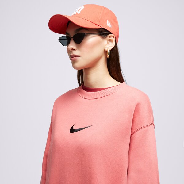 Дамски суичър NIKE СУИТЧЪР MIDI SWSH CREW ADOBE SWEATSHIRT fd1128-655 цвят розов