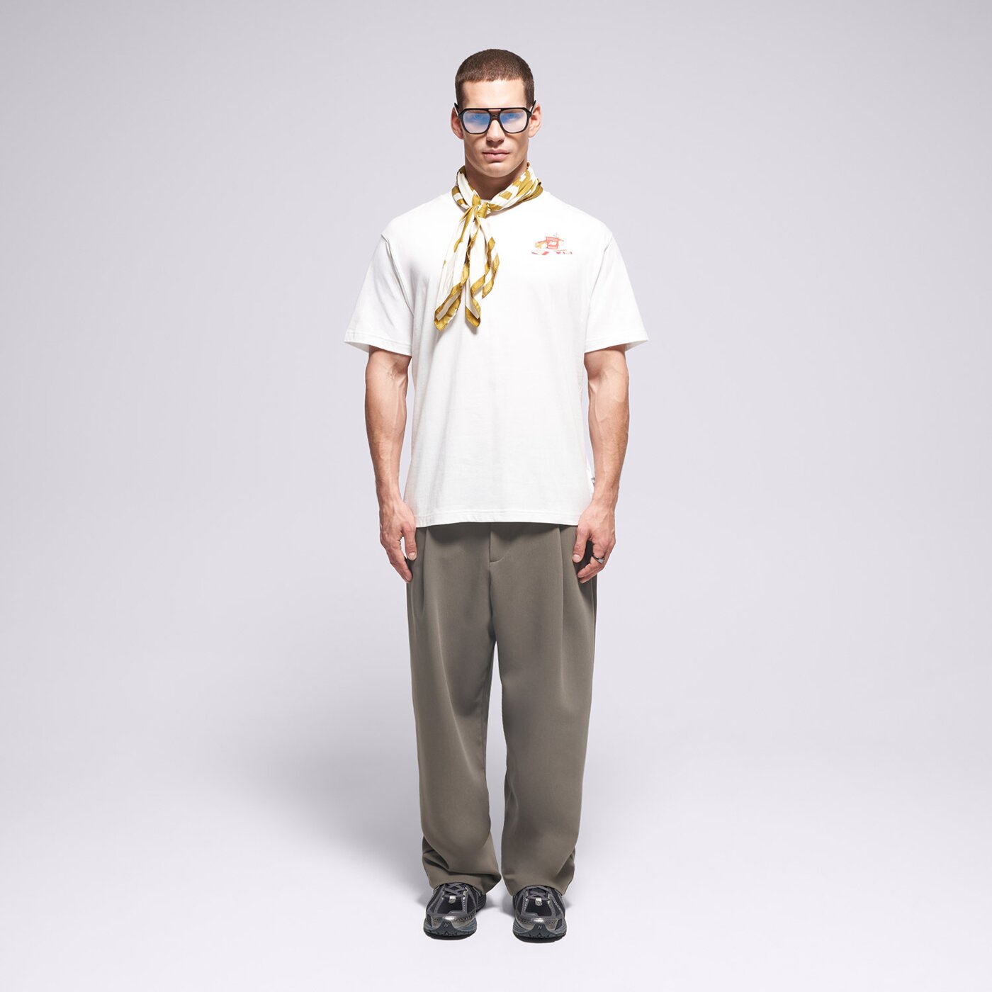 Мъжка тениска NEW BALANCE ТЕНИСКА SPECTATOR ТЕНИСКА mt53931wt цвят бял