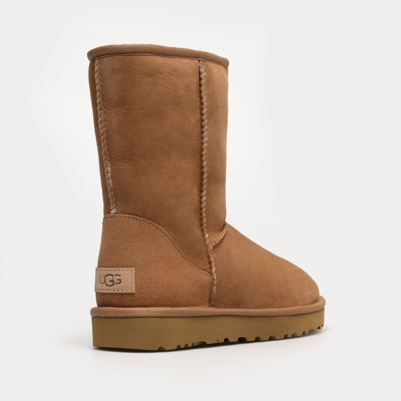 Дамски кежуал UGG CLASSIC SHORT II 1016223-che цвят кафяв