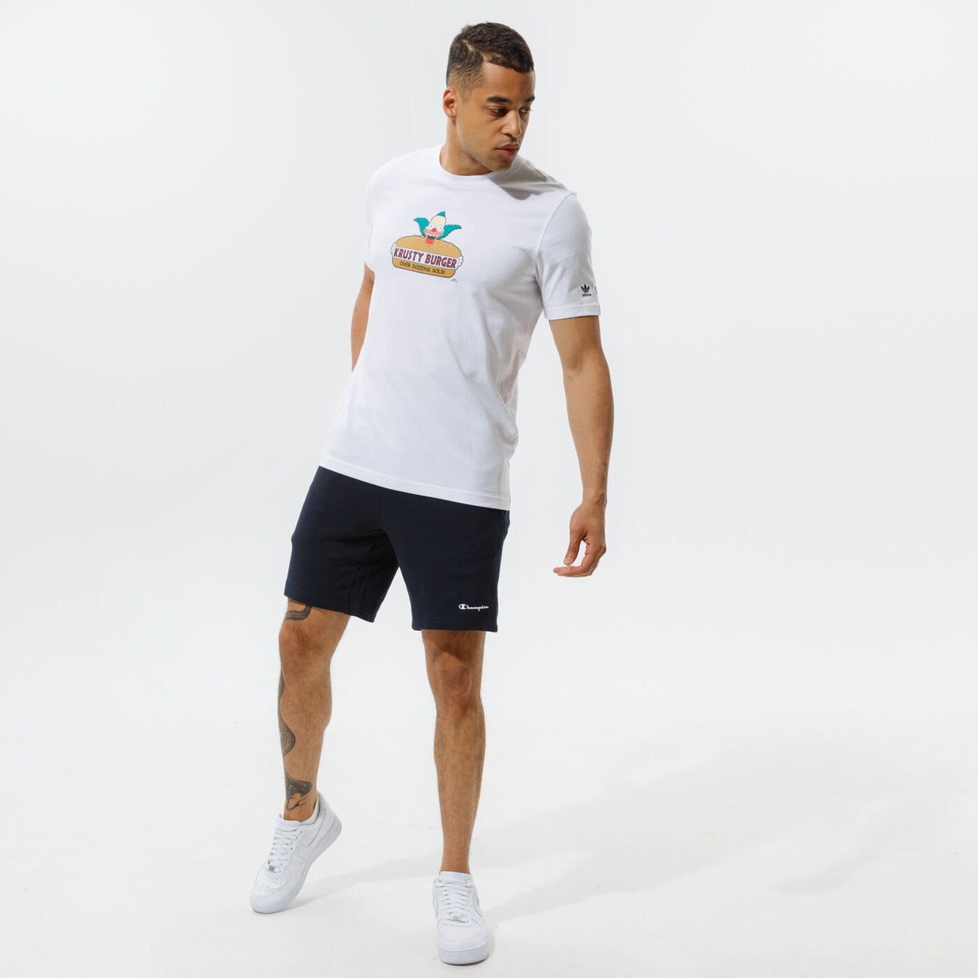 Мъжки къси панталони CHAMPION ШОРТИ BERMUDA 215099bs501 цвят тъмносин