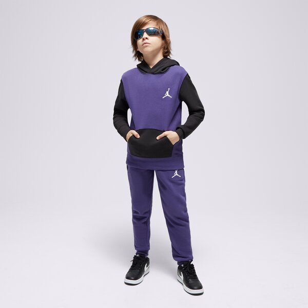 Детски панталони JORDAN ПАНТАЛОНИ MJ ESSENTIALS BOY 95c549-pa5 цвят виолетов