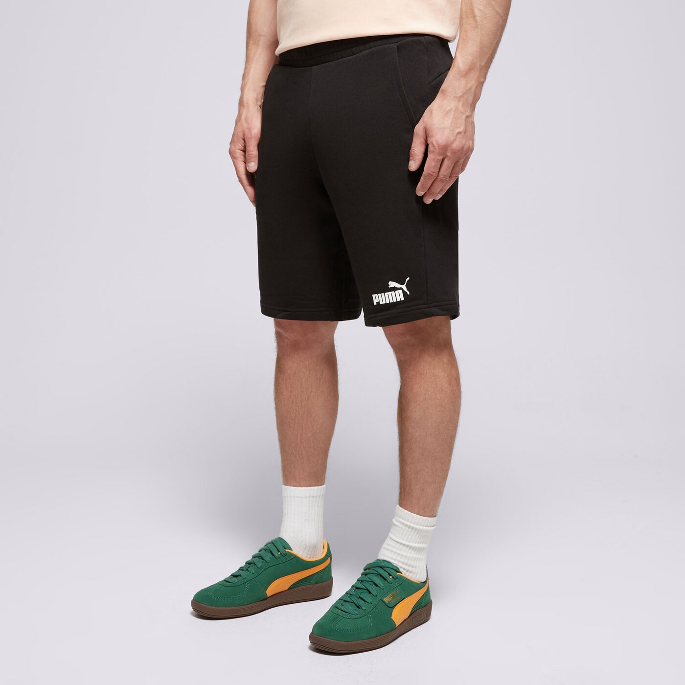 Мъжки къси панталони PUMA ШОРТИ ESS 10" 586709 01 цвят черен