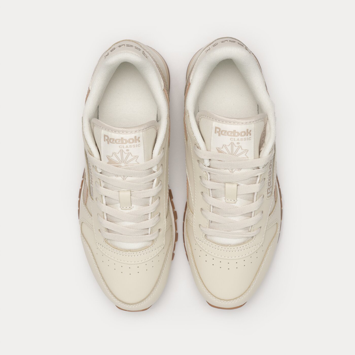 Дамски маратонки REEBOK CLASSIC LEATHER hq2233 цвят бежов