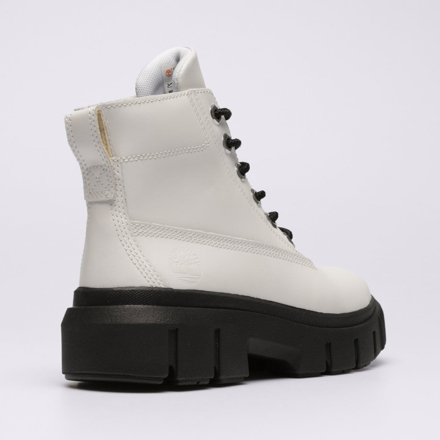 Дамски кежуал TIMBERLAND GREYFIELD LEATHER BOOT tb0a41zw1001 цвят бял