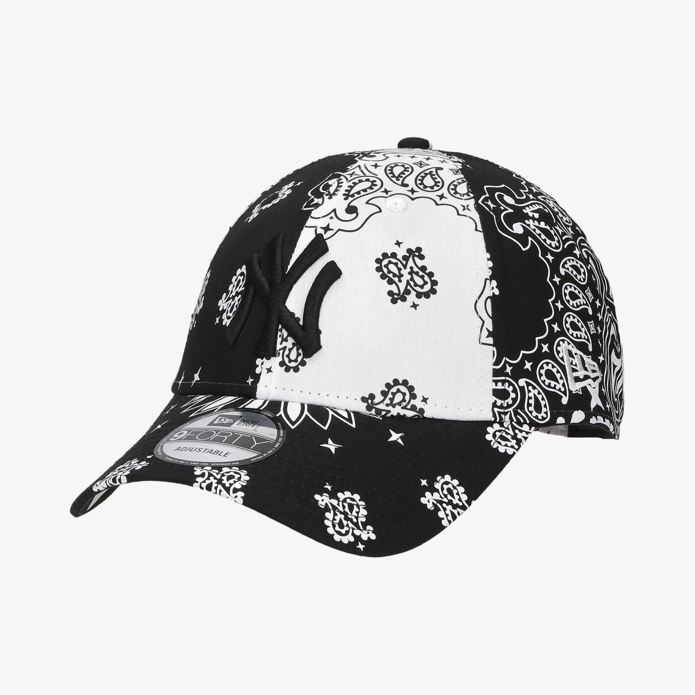 Мъжка шапка с козирка NEW ERA ШАПКА PAISLEY PRINT 940 NYY BLK NEW YORK YANKEES BLK 60141909 цвят многоцветен