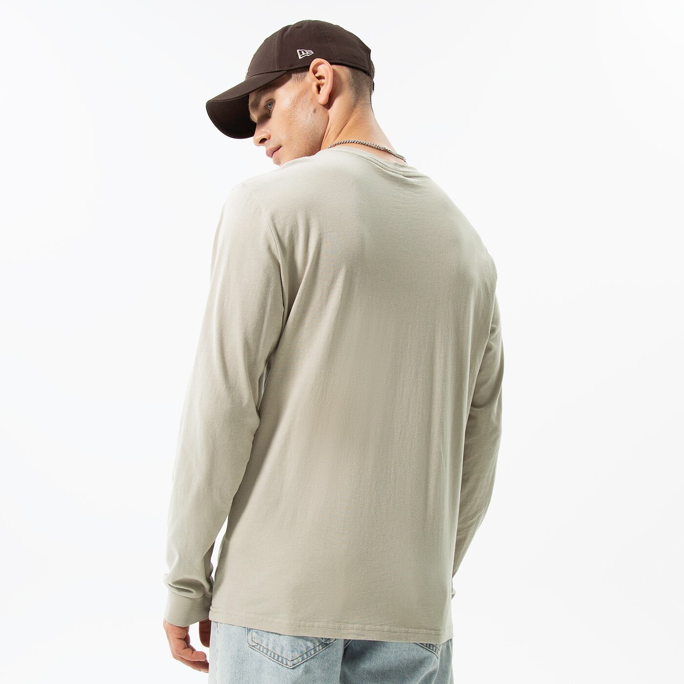 Мъжка тениска CHAMPION ТЕНИСКА CREWNECK LONG SLEEVE ТЕНИСКА 218285es066 цвят сив