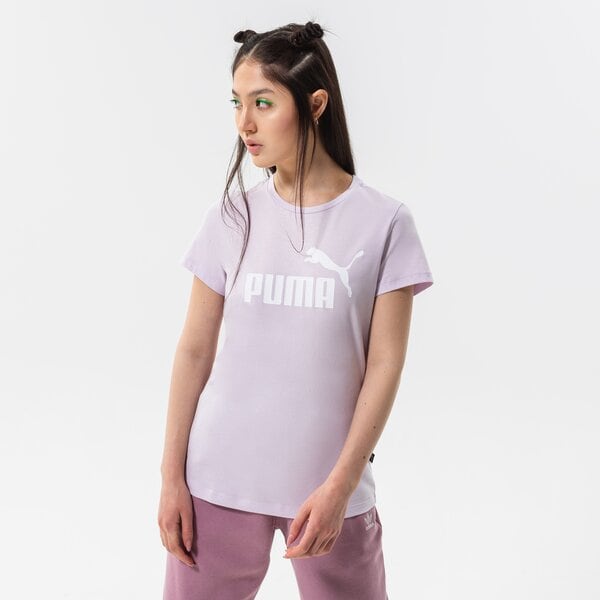 Дамска тениска PUMA ТЕНИСКА ESS LOGO (S) 586775 17 цвят виолетов