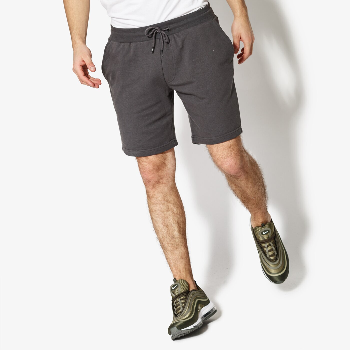 Мъжки къси панталони CONFRONT ШОРТИ SORB cf18szm21002 цвят сив