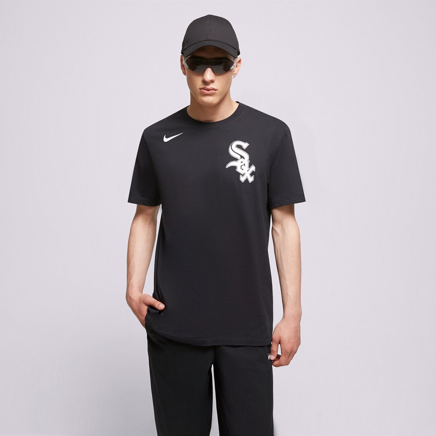 Мъжка тениска NIKE ТЕНИСКА CHICAGO WHITE SOX MLB n199-00a-rx-m3x цвят черен