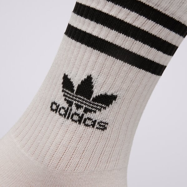 Дамски чорапи ADIDAS ЧОРАПИ CREW SOCK 3STR ij0733 цвят бял