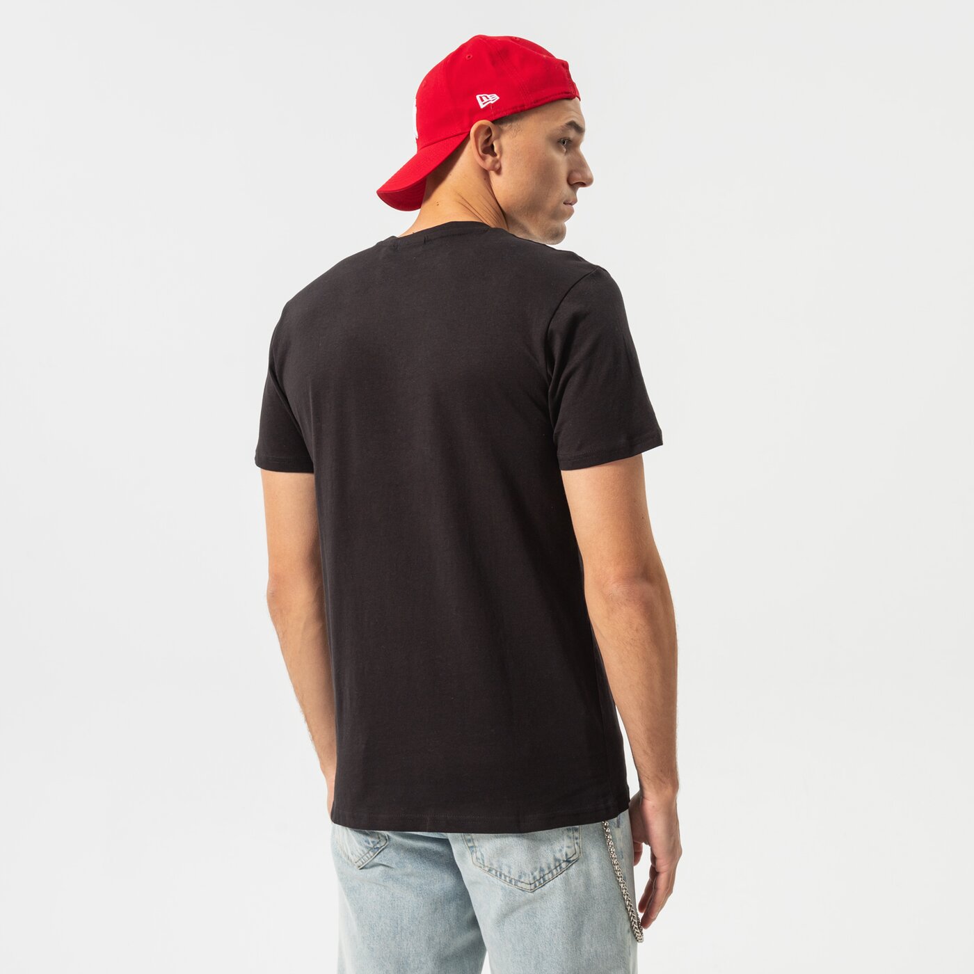 Мъжка тениска NEW ERA ТЕНИСКА TEE BULLS BLK 13051082 цвят черен