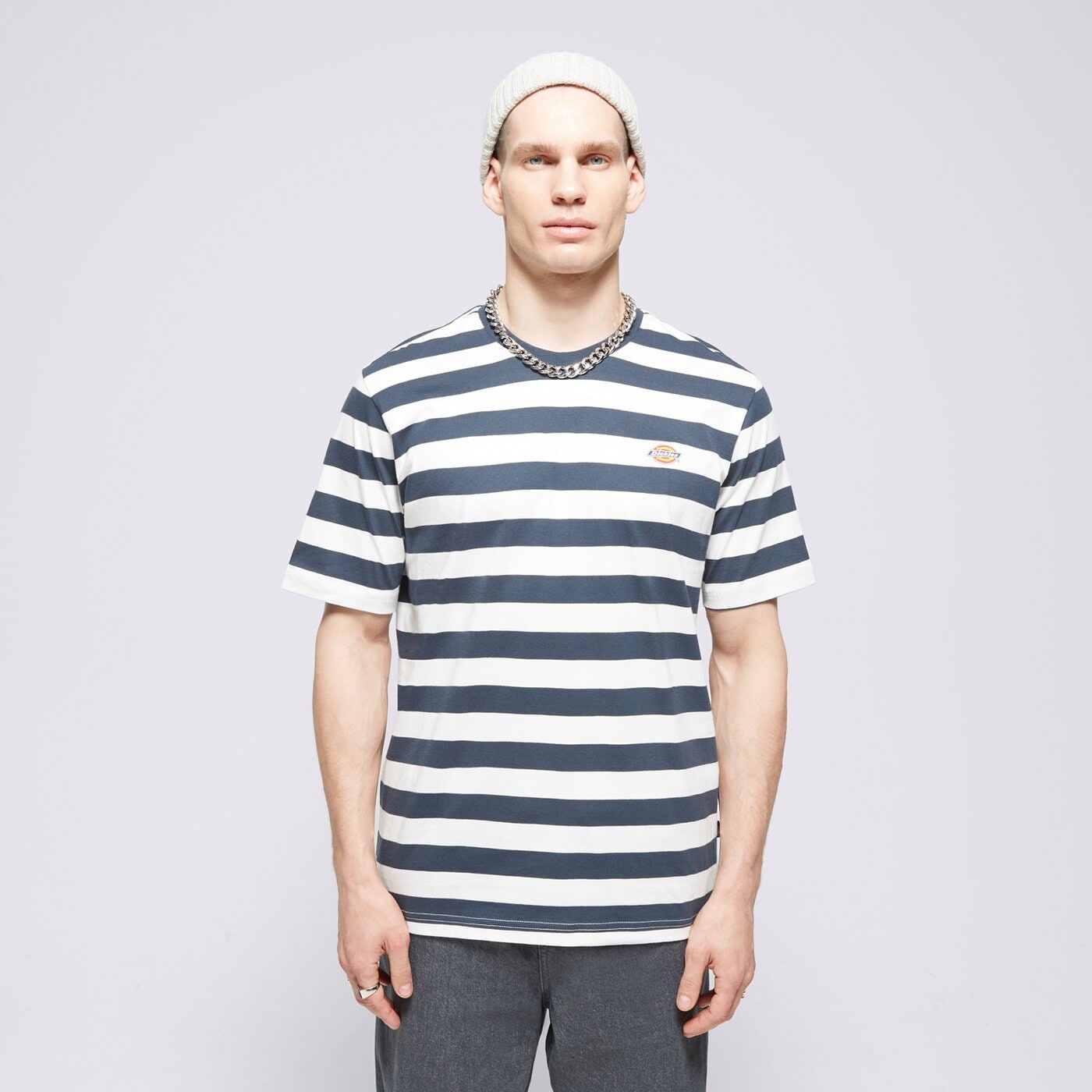 Мъжка тениска DICKIES ТЕНИСКА RIVERGROVE dk0a4y8yaf01 цвят тъмносин