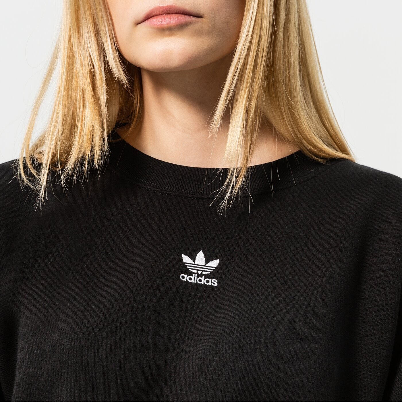 Дамски суичър ADIDAS СУИТЧЪР SWEATSHIRT h06660 цвят черен