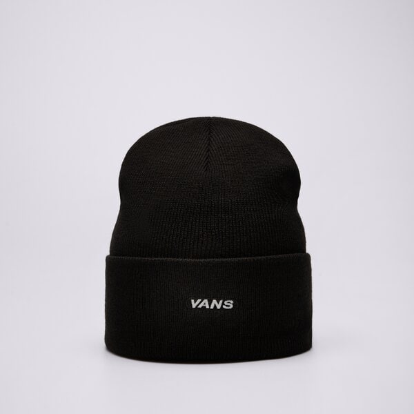 Дамска зимна шапка VANS ШАПКА BAGLEY TALL CUFF BEANIE vn000hstblk1 цвят черен