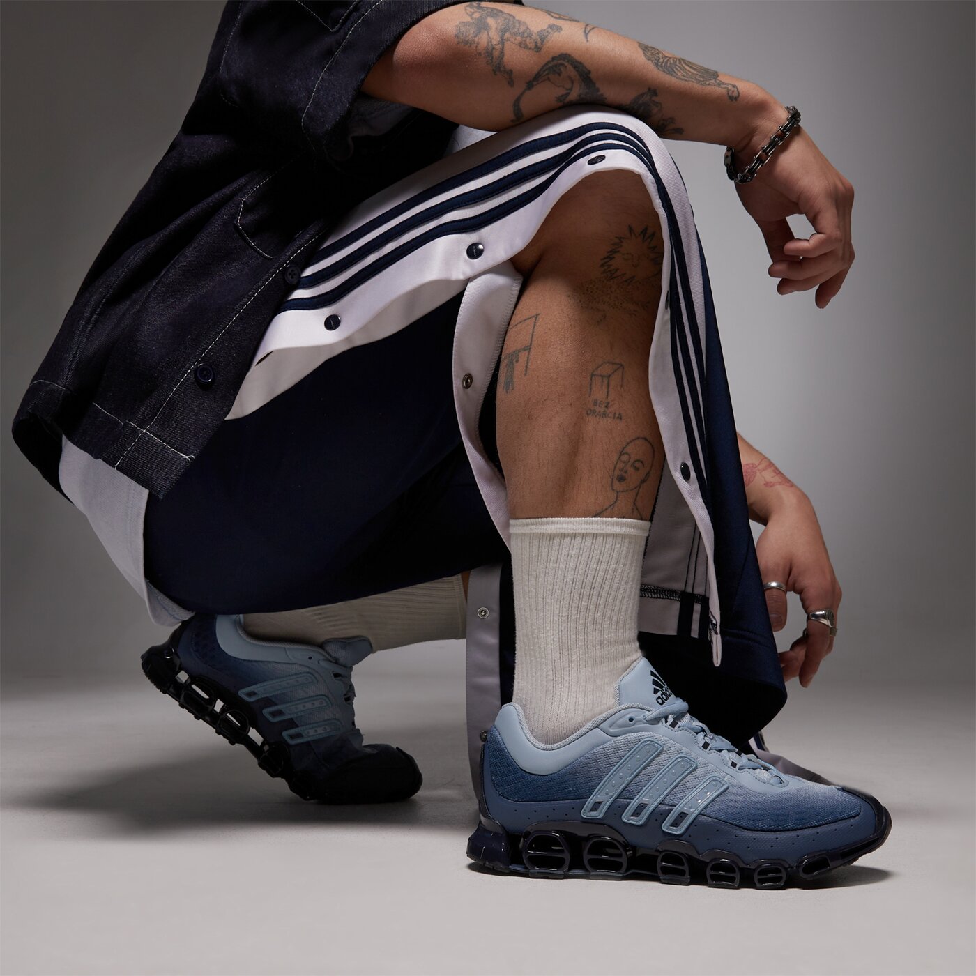 Мъжки маратонки ADIDAS MEGARIDE jh5524 цвят син