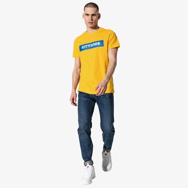 Мъжка тениска CONFRONT ТЕНИСКА SS CITYTUDE cf19tsm90001 цвят жълт
