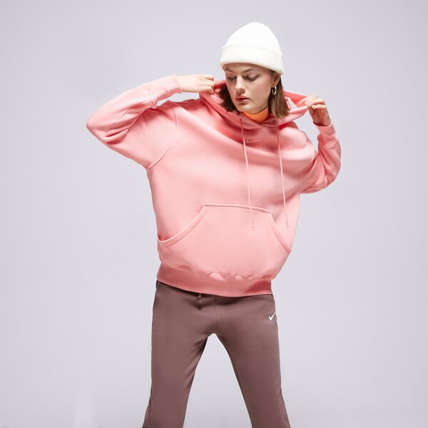 Дамски суичър NIKE СУИТЧЪР С КАЧУЛКА W NSW PHNX dq5860-611 цвят розов