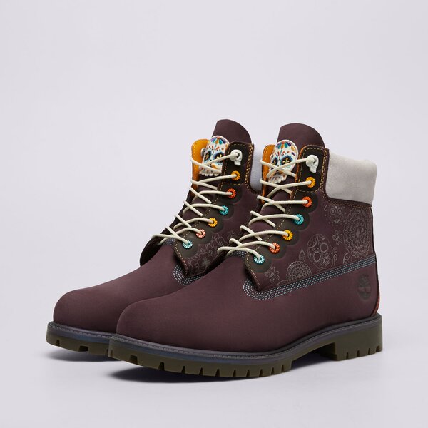 Мъжки зимни обувки TIMBERLAND 6 IN PREMIUM tb0a41mwejj1 цвят бордо