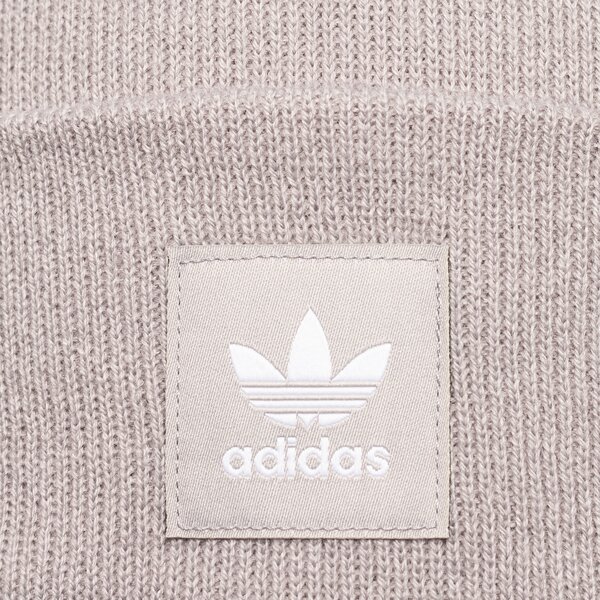 Дамска зимна шапка ADIDAS ШАПКА AC CUFF KNIT gu0289 цвят сив