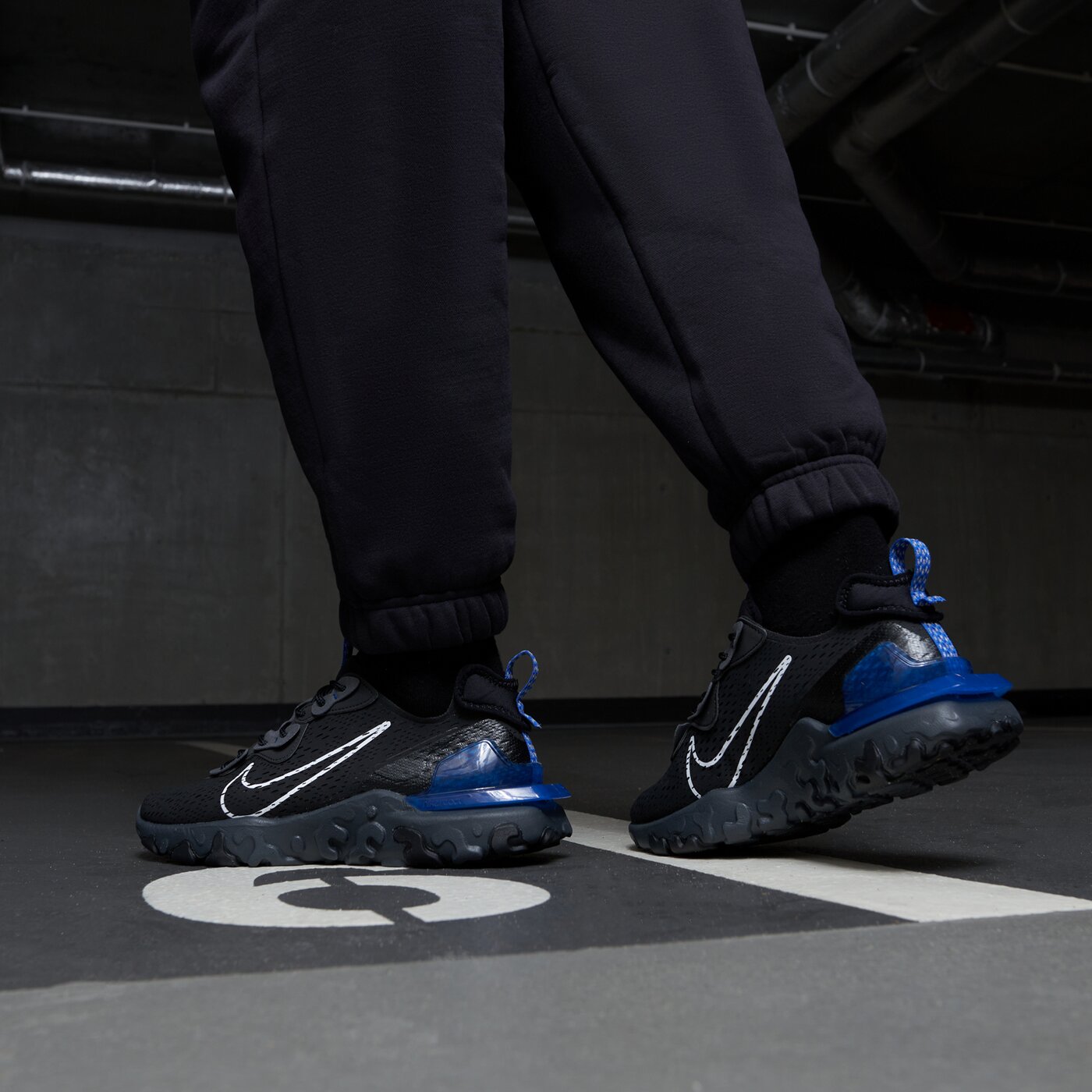 Мъжки маратонки NIKE REACT VISION SC dv6491001 цвят черен