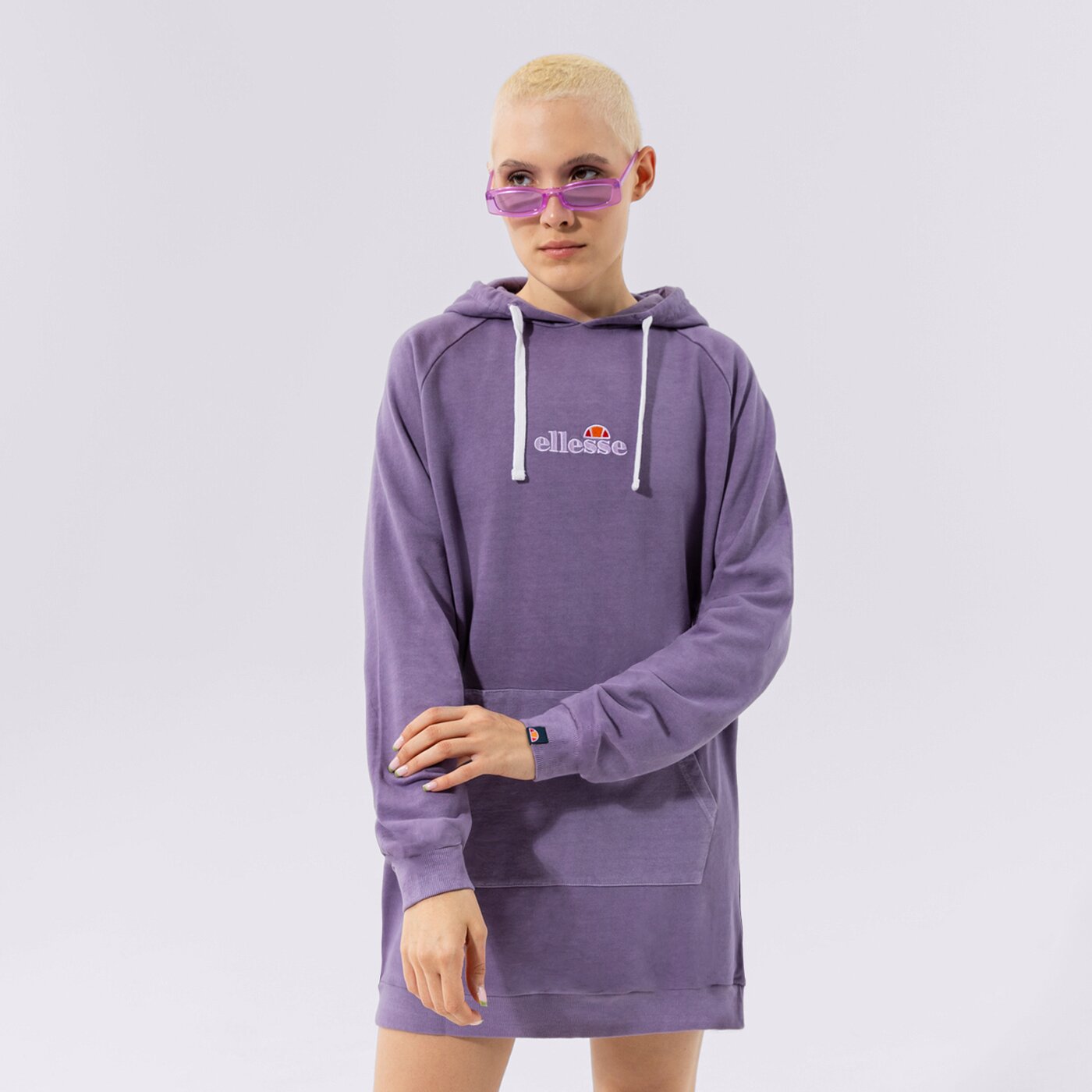 Дамски суичър ELLESSE СУИТЧЪР С КАЧУЛКА TRIPHALA АНЦУГS PRPL sgk13152305 цвят виолетов