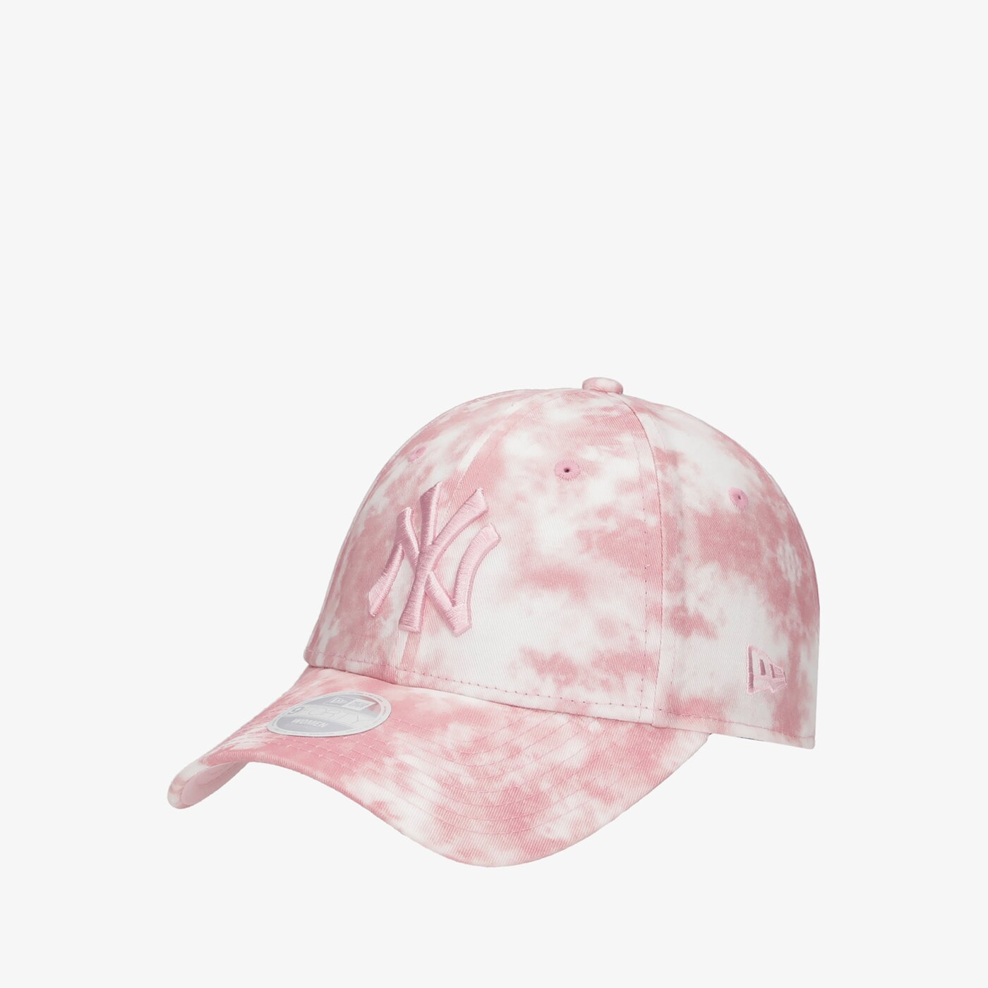 Дамска шапка с козирка NEW ERA ШАПКА WMNS TIE DYE 940 NYY PNK NEW YORK YANKEES LPK 60222561 цвят розов