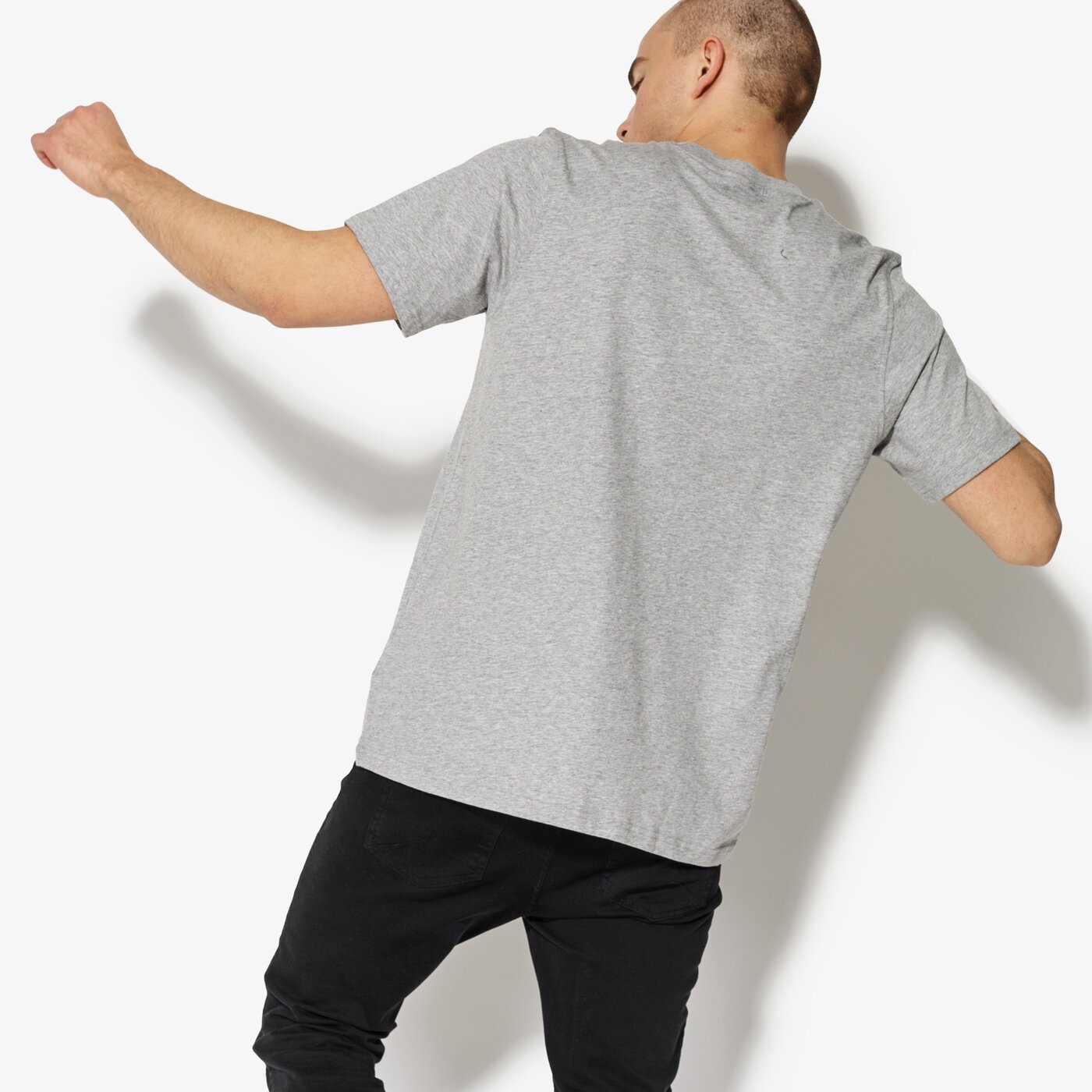 Мъжка тениска ADIDAS ТЕНИСКА SS TREFOIL ТЕНИСКА cy4574 цвят сив