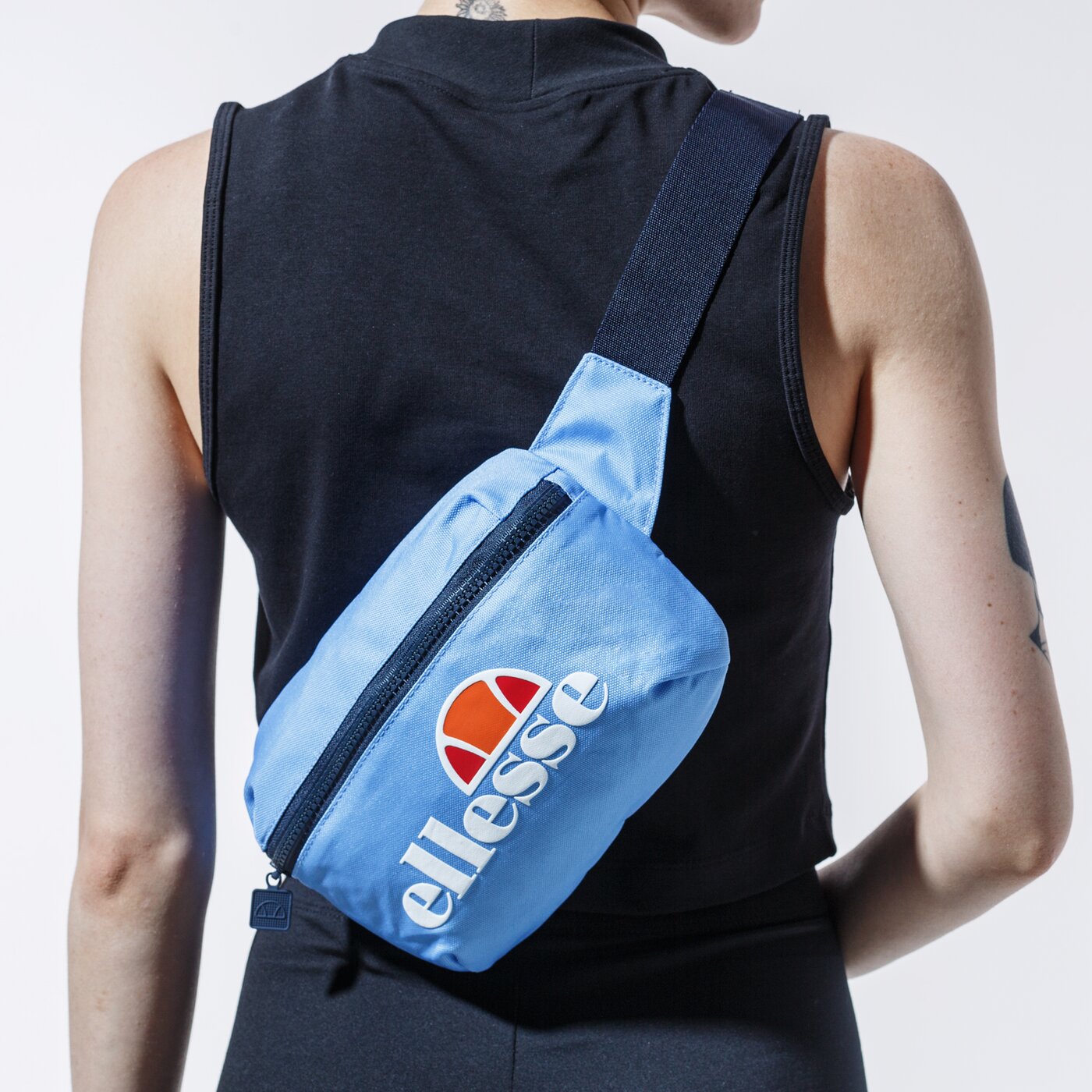 Дамска чанта за кръст ELLESSE ЧАНТА ЗА КРЪСТ ROSCA saea0593lightblue цвят син